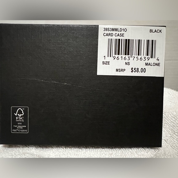 Michael Kors Black leather card wallet - Picture 3 of 5